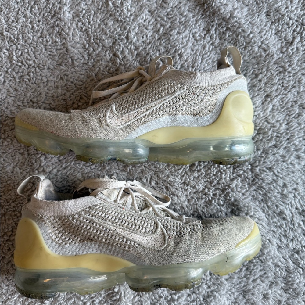 Nike Beige Air VaporMax Sneakers